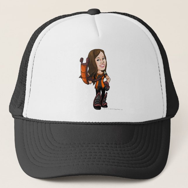 Gorra De Camionero Jugador del equipo Comastar Haunted Woods (Anverso)