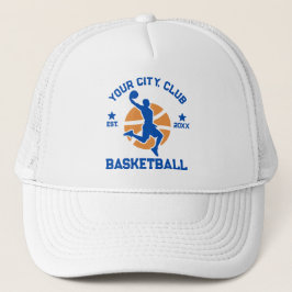 Gorra De Camionero Jugador del equipo de baloncesto personalizado Cam