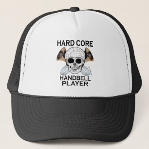 Gorra De Camionero Jugador del Handbell del núcleo duro