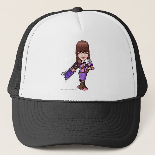 Gorra De Camionero Jugador del personal de Pie Faerieland (Anverso)
