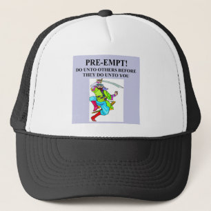 Gorra De Camionero jugador duplicado del juego del puente