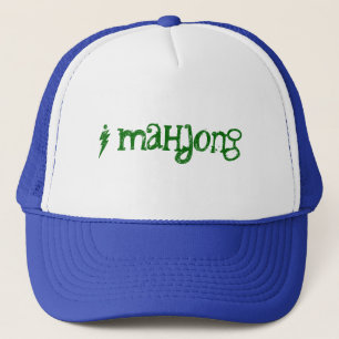 Gorra De Camionero Jugador experto del experto de Mahjong de las