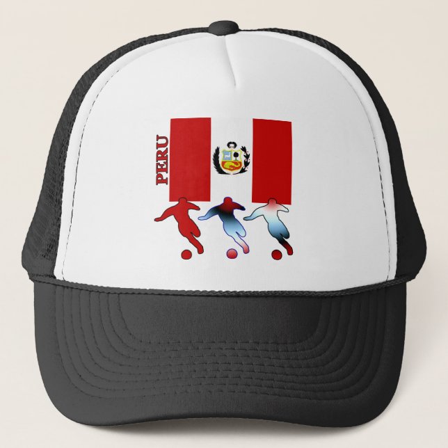 Gorra De Camionero Jugadores de fútbol peruanos (Anverso)