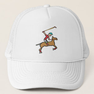 Gorra De Camionero Jugando al polo