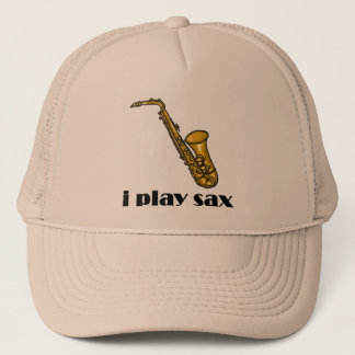 Gorra De Camionero Jugar a Sax