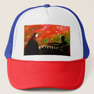 Gorra De Camionero Jugar al ajedrez con muerte