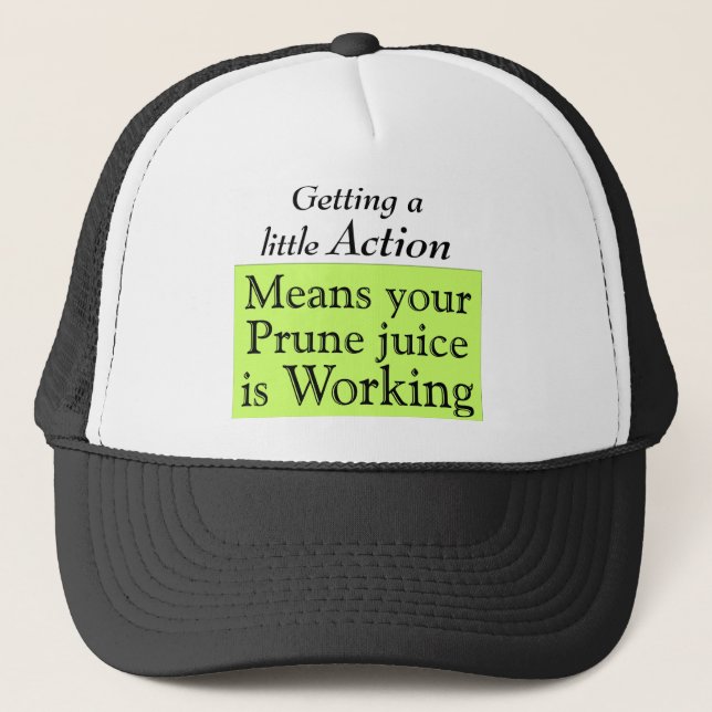 Gorra De Camionero Jugo de la pasa (Anverso)