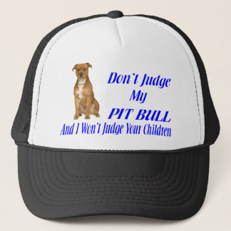 GORRA DE CAMIONERO JUICIO DE PITBULL