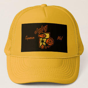 Gorra De Camionero Juicy - Naranja
