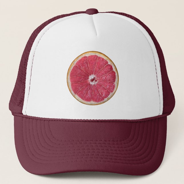 Gorra De Camionero Juicy Red Grapefruits (Anverso)