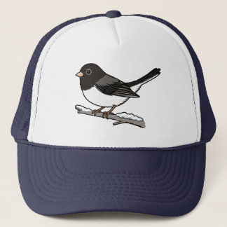 Gorra De Camionero Junco Ojos Oscuros Snowbird