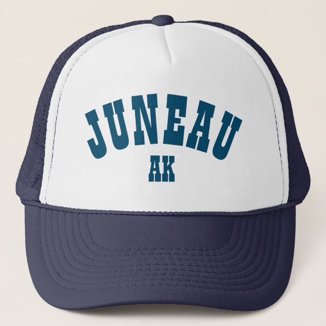 Gorra De Camionero Juneau, Alaska (Anverso)