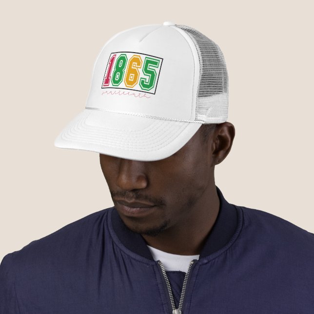 Gorra De Camionero Juneteenth - Historia Negra (In situ)