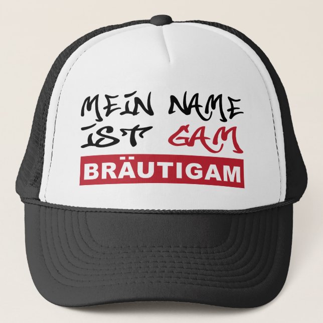 Gorra De Camionero junggesellenabschied/hochzeit (Anverso)