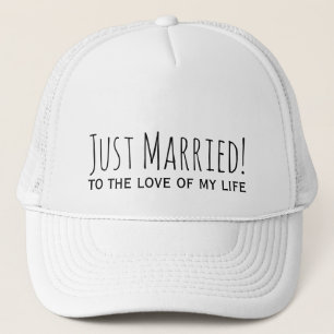 Gorra De Camionero Just Married to the Love of My Life Romantic