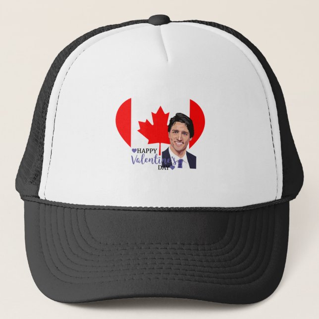 Gorra De Camionero justin trudeau valentine (Anverso)