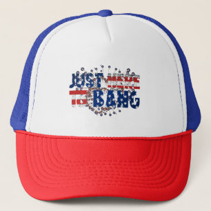 Gorra De Camionero justo aquí para hacer estallar los fuegos artifici