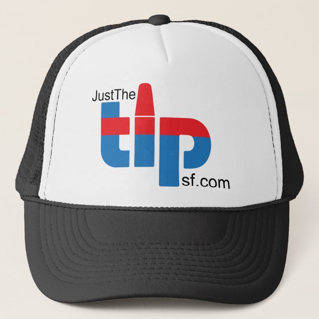 Gorra De Camionero JustTheTipSF.com (Anverso)