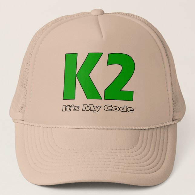 GORRA DE CAMIONERO K2 (Anverso)