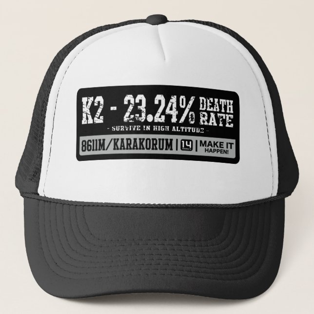 GORRA DE CAMIONERO K2 (Anverso)