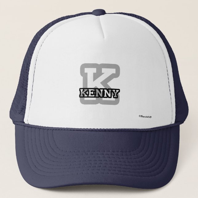 Gorra De Camionero K está para Kenny (Anverso)