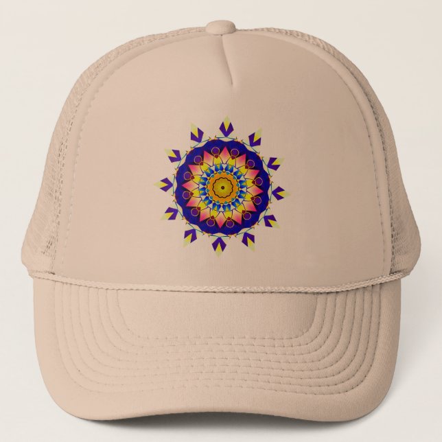 Gorra De Camionero Kaleidoscópico 070714(3) (Anverso)