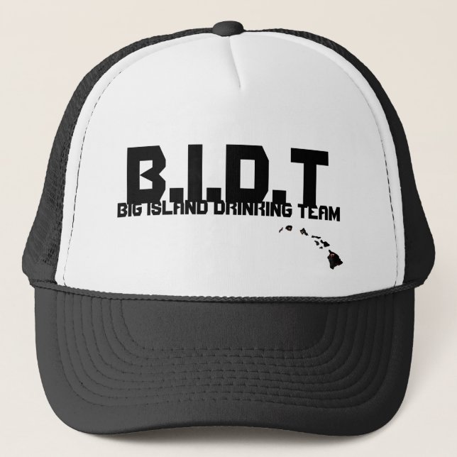 Gorra De Camionero kalenaidea, B.I.D.T, EQUIPO DE CONSUMICIÓN de la (Anverso)