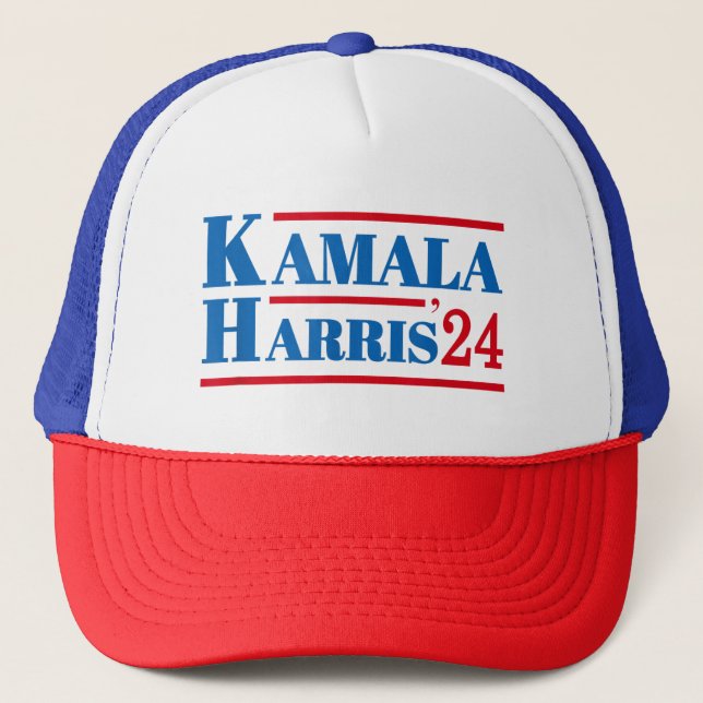 Gorra De Camionero Kamala Harris 2024 (Anverso)