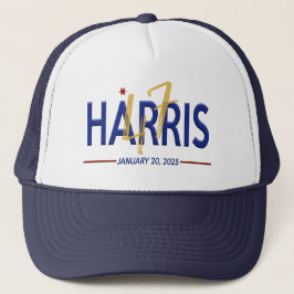 Gorra De Camionero Kamala Harris 47ª investidura del presidente