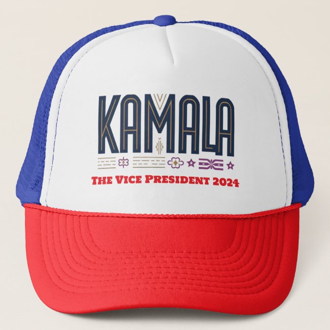 Gorra De Camionero Kamala Harris El Vicepresidente 2024 (Anverso)
