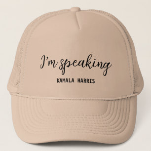 Gorra De Camionero Kamala Harris Hablo 2024 Señora Presidenta