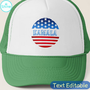 Gorra De Camionero Kamala Harris, partidario de la campaña electoral
