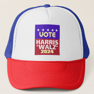 Gorra De Camionero Kamala Harris Tim Walz 2024