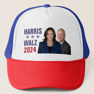 Gorra De Camionero Kamala Harris Tim Walz 2024 Vicefotos del presiden