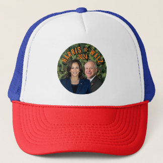 Gorra De Camionero Kamala Harris Tim Walz presidente vicepresidente F