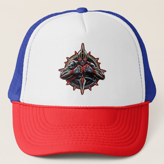 Gorra De Camionero „Kampfsport – Disziplin, Stärke, Respekt“ (Anverso)