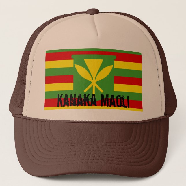 Gorra De Camionero Kanaka Maoli (Anverso)