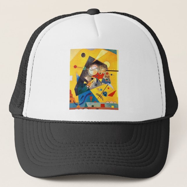 Gorra De Camionero Kandinsky Armonía silenciosa Resumen Arte (Anverso)