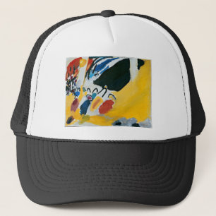 Gorra De Camionero Kandinsky Impresión III Concierto Resumen Pintura