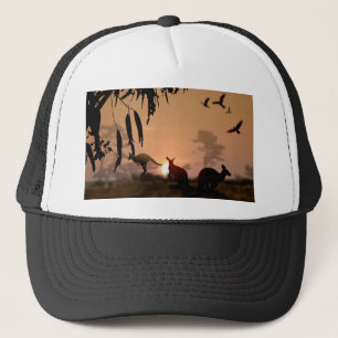 Gorra De Camionero Kangaroos