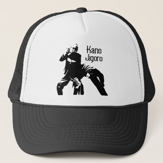 Gorra De Camionero Kano Jigoro - el padre del judo (Anverso)