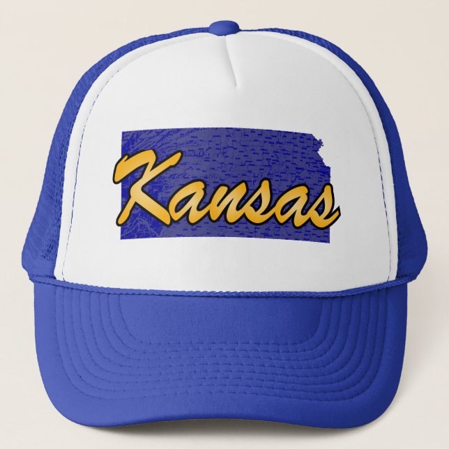 Gorra De Camionero Kansas (Anverso)