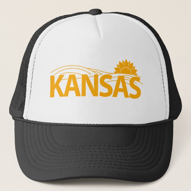 Gorra De Camionero Kansas Estados Unidos de América (Anverso)