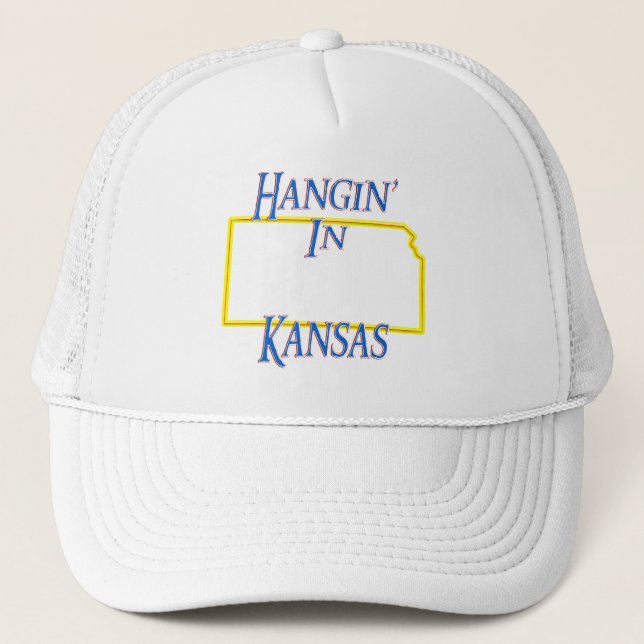 Gorra De Camionero Kansas - Hangin (Anverso)