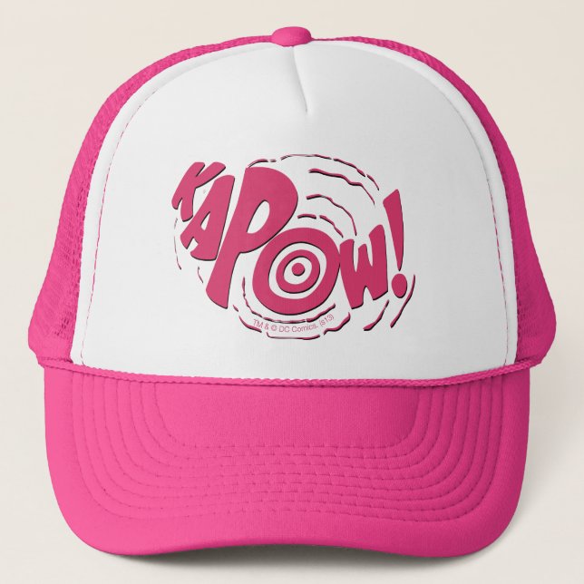 GORRA DE CAMIONERO ¡KAPOW! (Anverso)