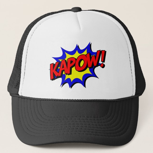 Gorra De Camionero kapow (Anverso)