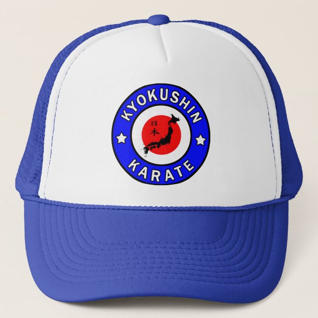 Gorra De Camionero Karate de Kyokushin (Anverso)