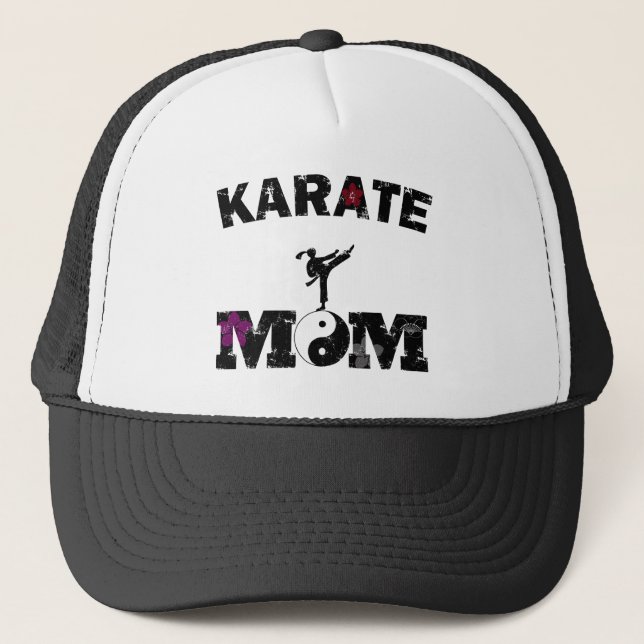 Gorra De Camionero Karate MOM (Anverso)