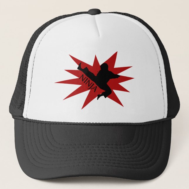 Gorra De Camionero Karate Ninja (Anverso)