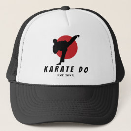 Gorra De Camionero Karate Tournament Cap Martial Arts Hat